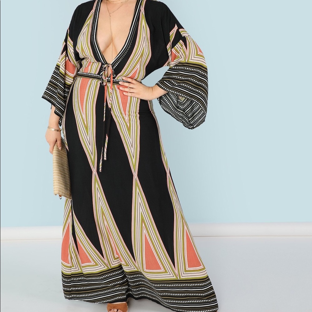 NWT Plus tribal maxi